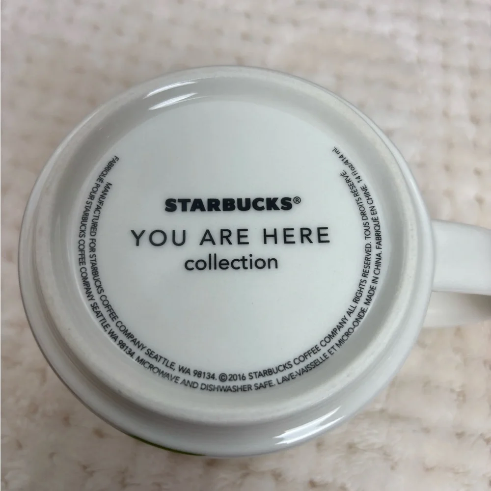 Starbucks Portland You are Here Collection Ceramic Mug